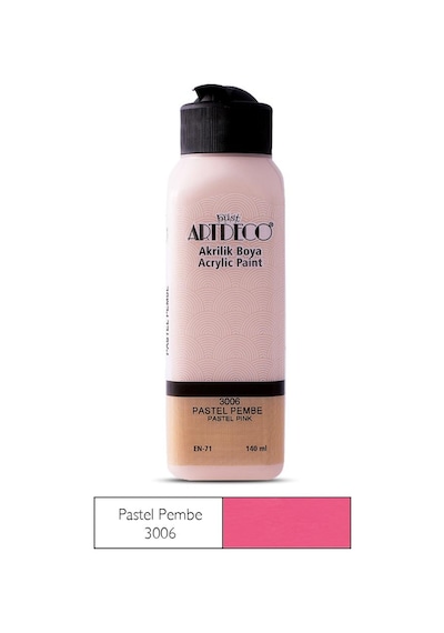 Artdeco Akrilik Boya 140Ml Pastel Pembe 3006