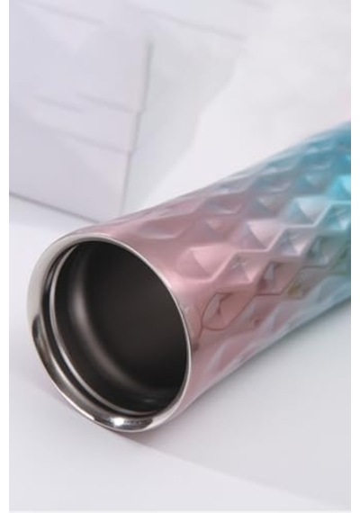 Komple 304 L Çelik Degrade 6 Oz 500 Ml Kahve Termos Mug Cin228ml Açık Beyaz