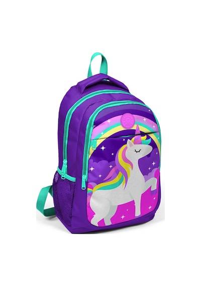 Yaygan Kids Mor Unicorn Kız Çocuk İlk ve Orta Okul Çantası 14376