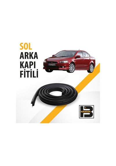 Mitsubishi Lancer Evolution 2007-2016 Sol Arka Kapı Fitili Bm00079