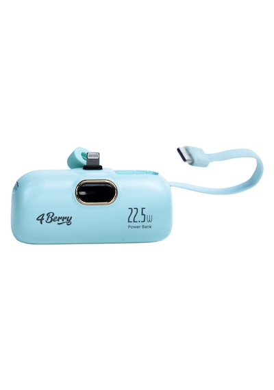 Dx268y Yeşil Powerbank 5.000 Mah, 22.5 W Lightning Hızlı Şarj