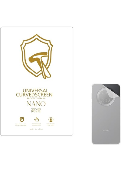 Huawei Mate 70 Pro Uyumlu Full Tpu Nano Arka Ekran Koruma Ekm102