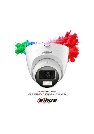 2mp Full Hd Dome Güvenlik Kamerası Hac T1a21p U Il 1080p 25m Ir Gece Renkli
