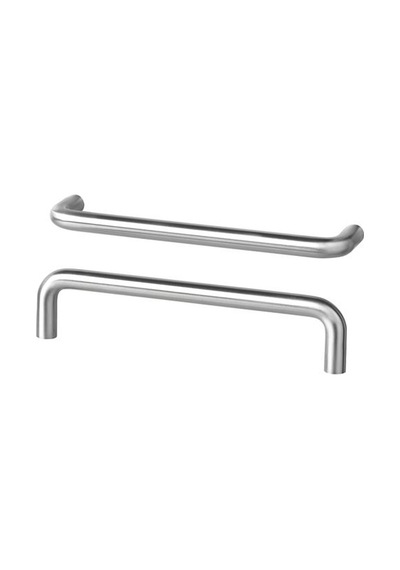 Ikea Bagganäs Kulp, Paslanmaz Çelik, 143 Mm, 2 Adet