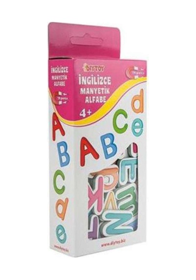 Diytoy 4'Lü Manyetik Oyuncaklar Eğitim-Oyun Seti / Hayvanlar-Sayılar-Alfabe-Kuran Harfleri