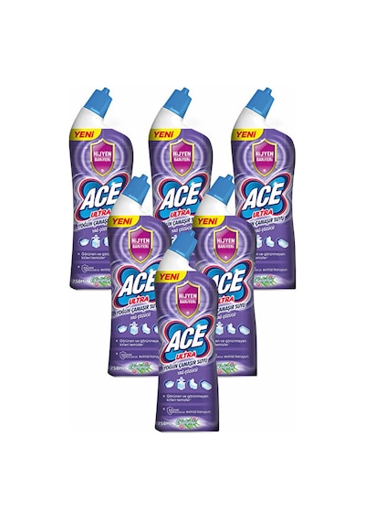 Ace Ultra Yoğun Kıvamlı Çamaşır Suyu Okaliptus 810g X6 Diğer