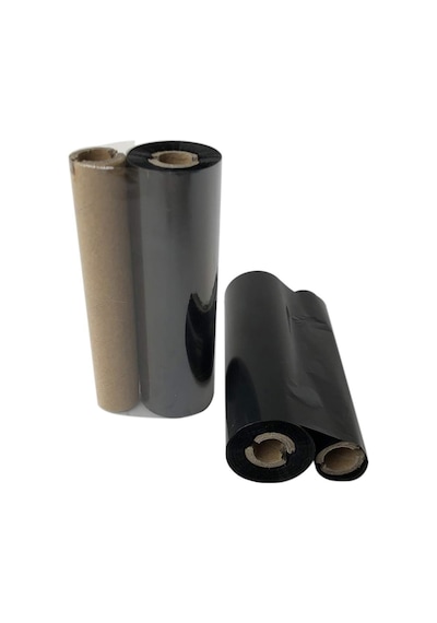 Termal Transfer Şeridi 4.3 X244 110 Mm X 74 M -1 Rulo. Reçine Geliştirilmiş Balmumu Barkod Siyah Şerit 1/2 İnç Çekirdek Mürekkep Çıkışı Zebra Eltron Datamax Zebra Gc420t Gk420t Gx420t