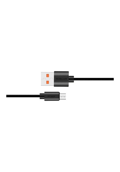 Hytech Hy-X83 1M 2A Micro Usb Siyah Şarj Kablosu