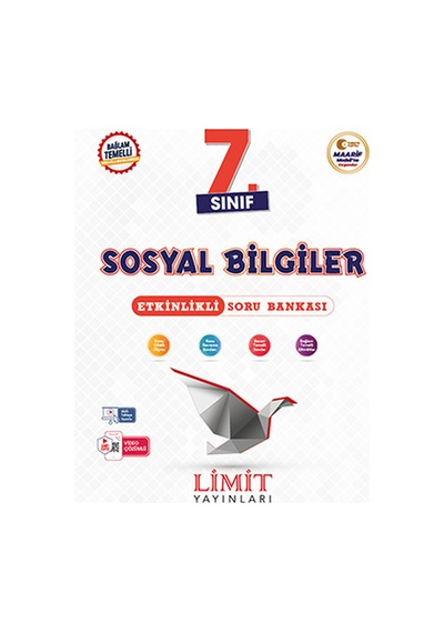 Limit 2027 7. Sınıf Sosyal Bilgiler Etkinlikli Soru Bankası Maarif Model