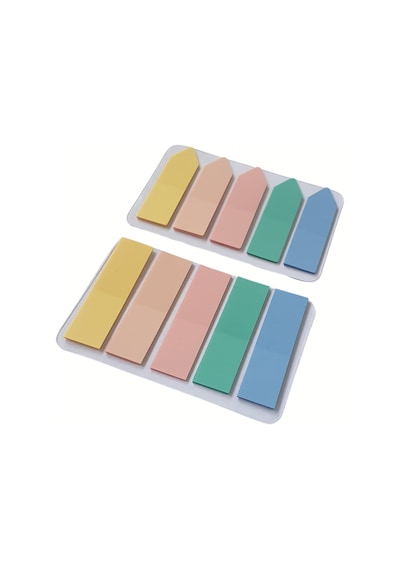 Sticky Notes Şeffaf Renkli Yapışkan Not Kağıtları Film İndeks Renk 3