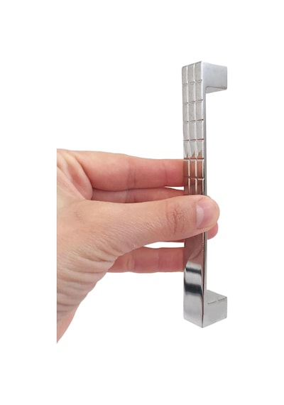 8 Adet Bihter Desenli Kulp 128 Mm Krom Mutfak Kulpu Çekmece Dolap Kapak Kulbu Metal Mobilya Dolabı Kulpları