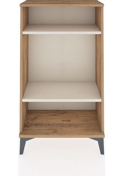 Arges Komodin 2 Raflı 60x30x106 Çam-aytaşı Atlas Çam