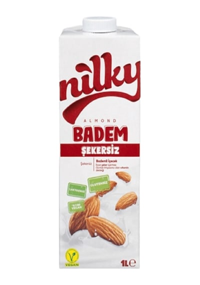 Nilky Şekersiz Badem Sütü 1 L