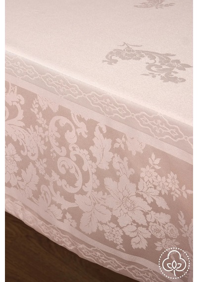 Raya Lüx Jakar Bambu Kumaş Pudra Masa Örtüsü 160x320 Cm - 1103 Çok Renkli