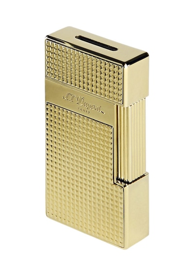 S.t. Dupont Biggy Golden Diamond Head Çakmak 25009 Altın