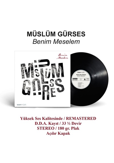 Müslüm Gürses - Benim Meselem Plak