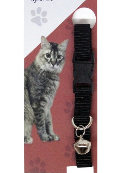 Elastik Ayarlanabilir Çıngıraklı Kedi Tasması Diğer