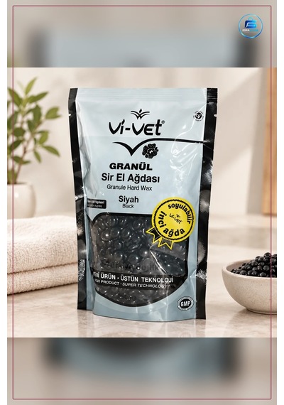 Granül El Ağdası Siyah 250 Gr Tüy Alımı İçin Sir Ağda Epilasyon K
