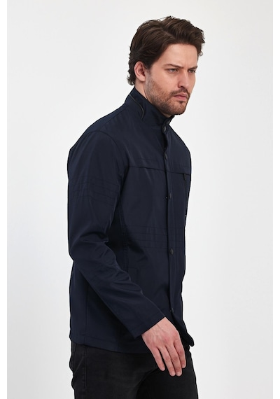 Sivaist Erkek Lacivert Regular Uzun Mevsimlik Pamuk Polyester Karışımlı Safari Mont - Lacivert Sivaist Erkek Lacivert Regular Uzun Mevsimlik Pamuk Polyester Karışımlı Safari Mont - Lacivert