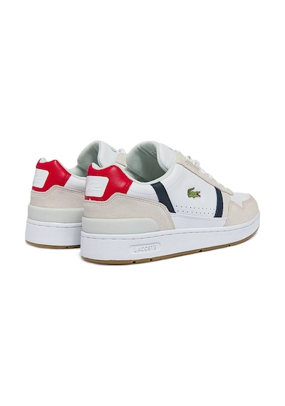 Lacoste Sport T-clip Hakiki Deri Erkek Beyaz Sneaker Beyaz