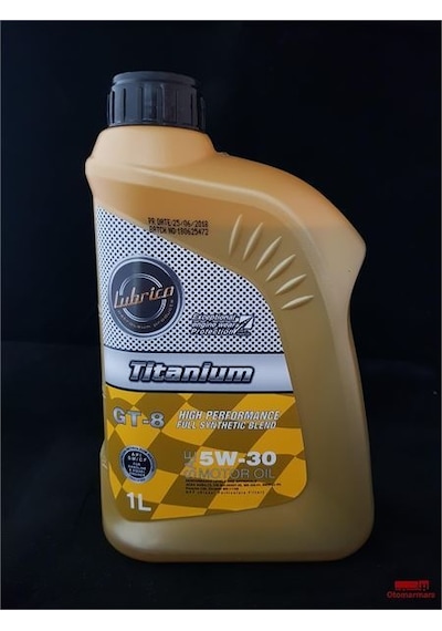 Lubrico 104 5/30 (5W30 5 30 ) 1Lt Lubrico Titanıum Gt-8 Dpf Partiküllü W