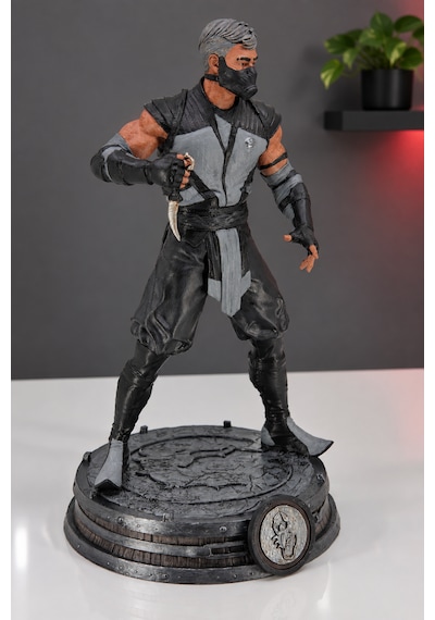 Mortal Kombat Smoke Figür 30 Cm Lin Kuei Ninja