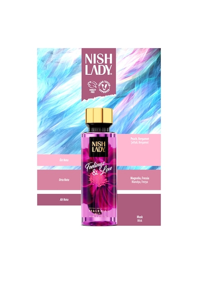 Nishlady Feelings & Love Kadın Vücut Spreyi 260 ML