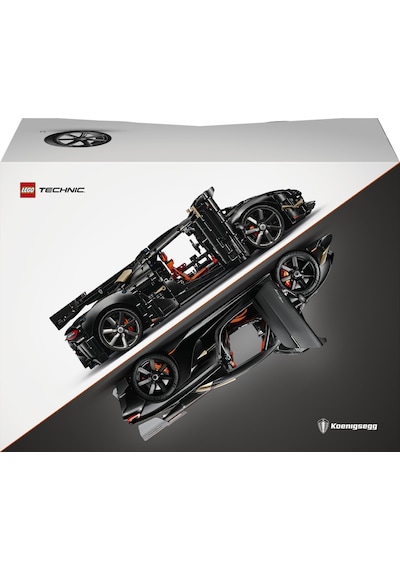 LEGO® Technic Koenigsegg Sadair’s Spear Mega Araba 42232 - Yetişkinler için Mühendislik Modeli Yapım Seti (4104 Parça)