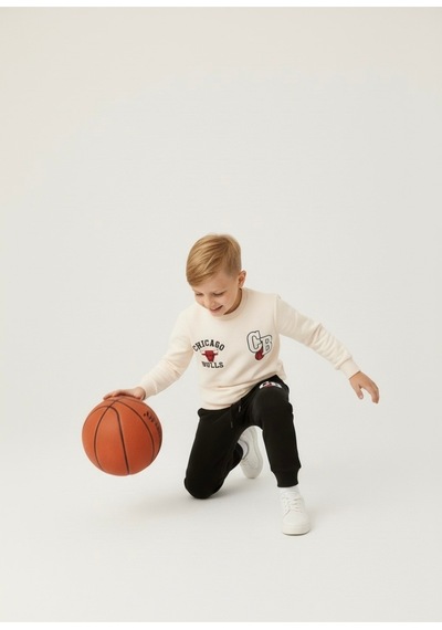 Beka Kids Erkek Çocuk Kalın Pamuklu Kumaş Baskı Detaylı Sweatshirt Pantolon Alt Üst Takım Siyah Beka Kids Erkek Çocuk Kalın Pamuklu Kumaş Baskı Detaylı Sweatshirt Pantolon Alt Üst Takım Siyah