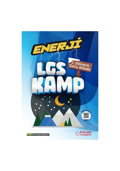 8 Sınıf Lgs Enerji Kamp 1 Dönem Soru Kitabı Palme Yayınevi