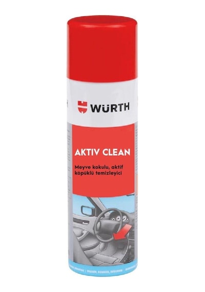 Würth Activ Clean Temizleme Köpüğü 500ml Güderi Bez Mavi 130gr
