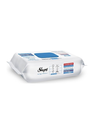 Sleepy Easy Clean Yüzey Temizlik Havlusu 2'li Set Beyaz Sabun - Çamaşır Suyu Tekli