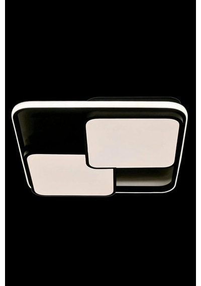 Arteluz Modern Çift Kare Tavan Led Avize 3 Renk Işıklı Uzaktan Kumandalı Dimmer Özellikli Diğer