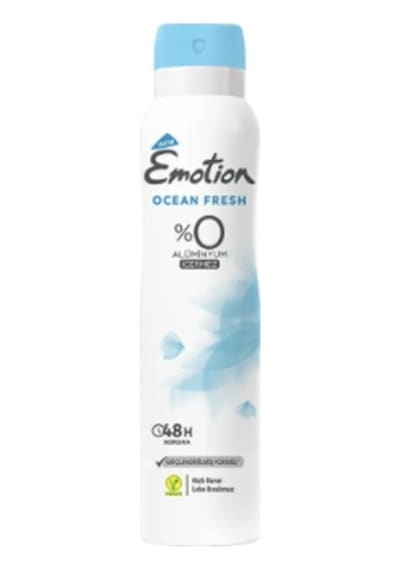 Emotion Ocean Fresh Kadın Deodorant 150 Ml 6 Adet