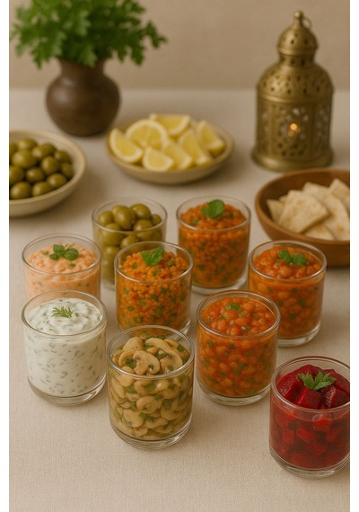 10 Lu Şeffaf Sunum Kabı 300 Ml Tatlı, Salata Ve Aperatif Servisi İçin Pratik Kullanım
