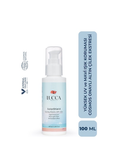 Lucca Beauty Solarshield Güneş Kremi SPF50+ 100 ML