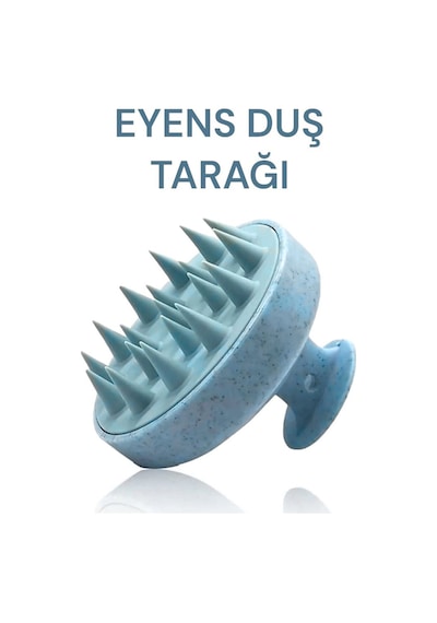 Eyens Professional Duş Tarağı Yumuşak Silikon Saç Yıkama&saç Derisi Masaj Tarağı