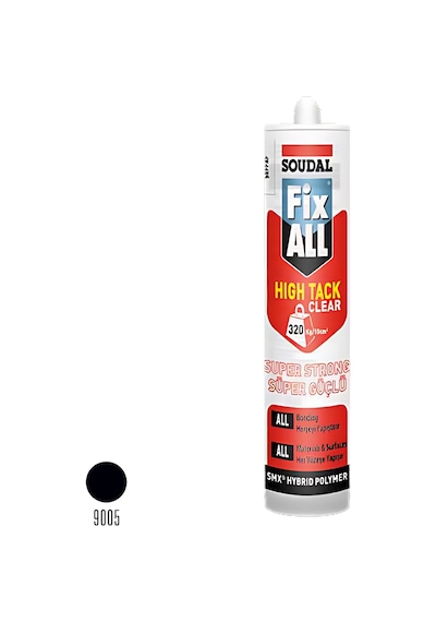 Soudal Fix All High Tack Siyah 290 Ml 100272