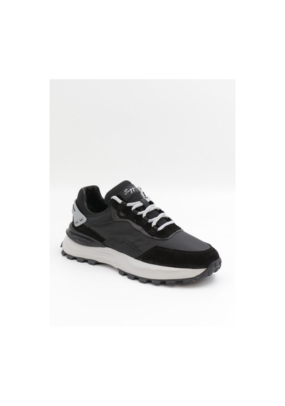 Togga 2423 Siyah Süet&tekstil Günlük Erkek Sneakers