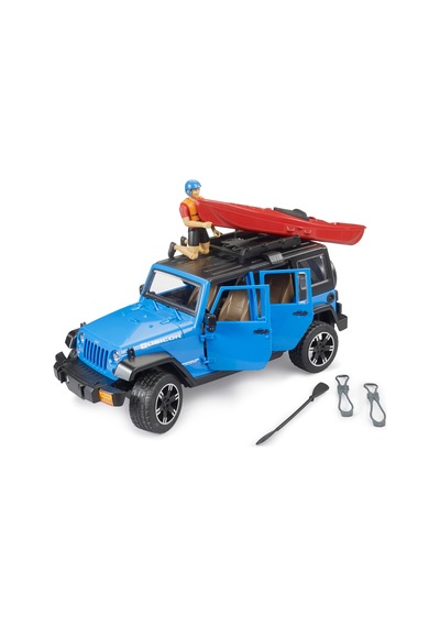 Bruder Jeep Wrangler U. Rubicon, Kano Ve Sürücü Renkli