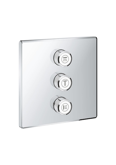 Grohe Grohtherm Smartcontrol Üç Noktadan Akış Kontrollü Kumanda - 29127000 Krom