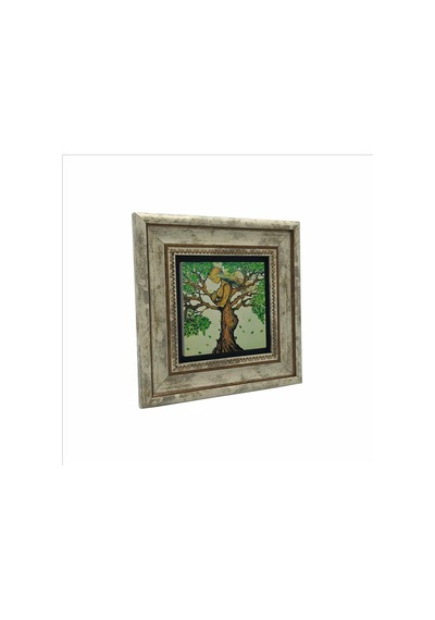 Ağaç Kadın Baskılı Taş Tablo 20x20