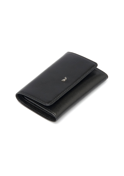Tergan Siyah Deri Unisex Anahtarlık 0066A97