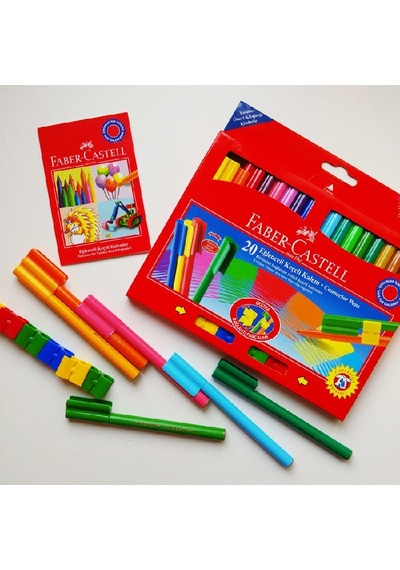 Faber-Castell Eğlenceli Keçeli Kalem 20'li