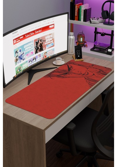 Slam Dunk Anime V3 - 90x40 Xxl Gaming Kauçuk Kaymaz Taban Mouse Pad Fare Altlığı