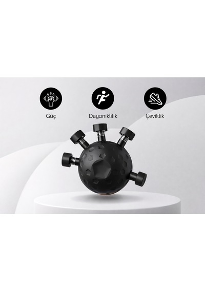 Madam Goverdi El Bilek Kuvvet Artırıcı Fitness Aleti Siyah