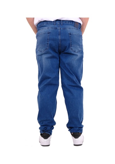 Mode Xl Büyük Beden Erkek Pantolon Klasik Kot 21920 Açık Mavi Açık Mavi