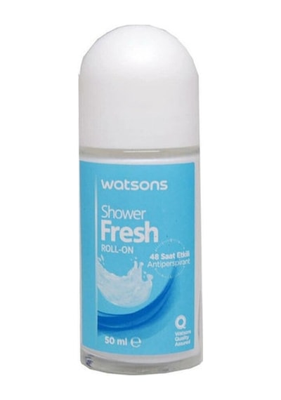 Watsons Shower Fresh Roll-on 2x50ml Ve Invisible Flower Deodorant Sprey