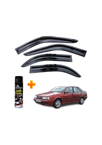 Fiat Tempra Mügen Cam Rüzgarlığı Tüm Kasalara Uyumlu 4 Lü Takım +500ml Lastik Parlatıcı