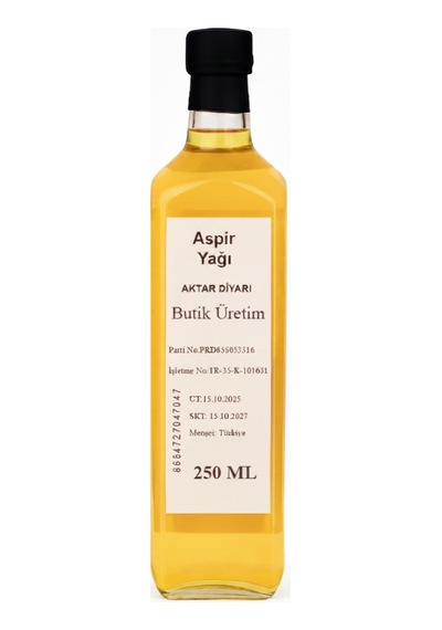 Aktar Diyarı Aspir Yağı 250 ML
